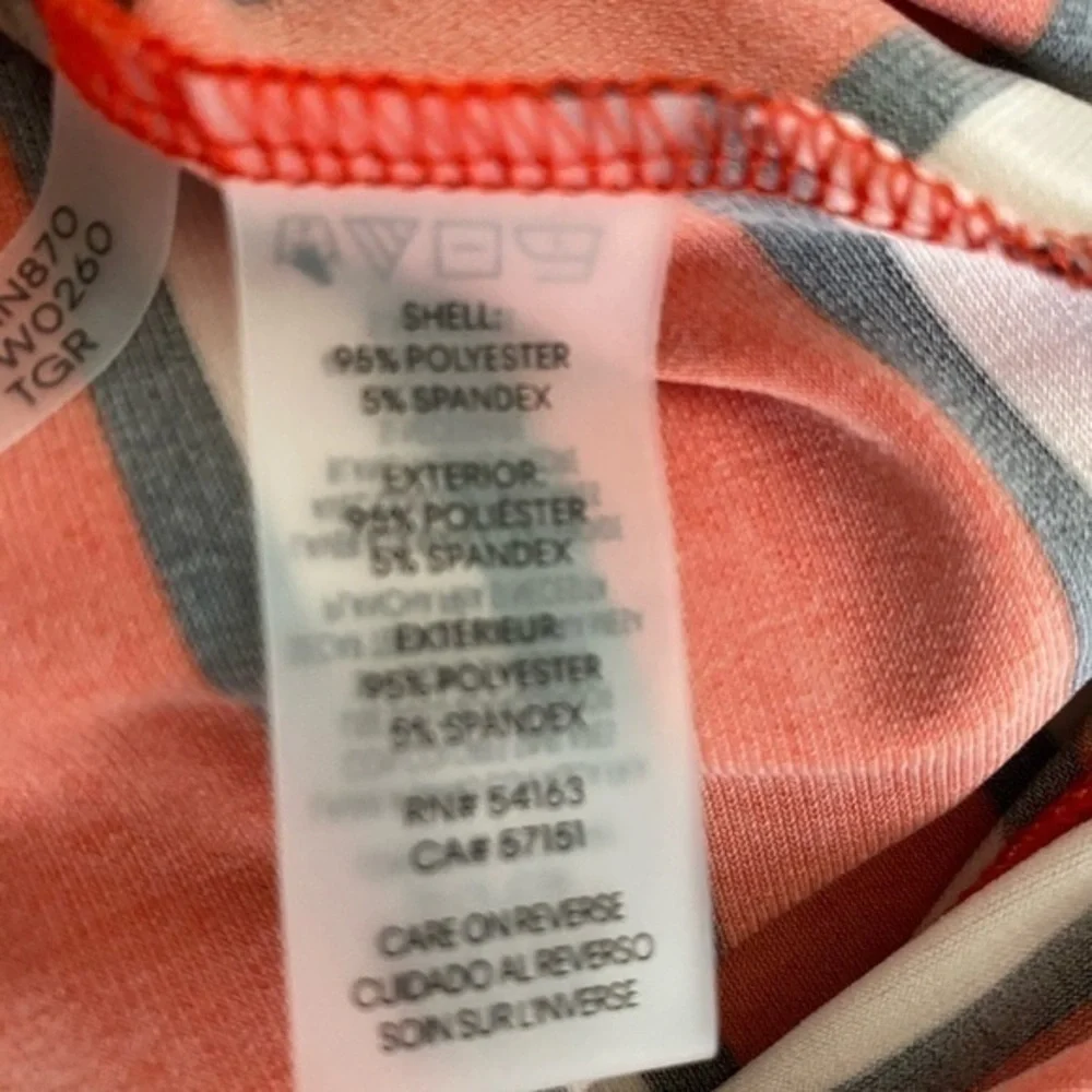 Calvin Klein Asymmetrical Red Blouse Size S NWT - Picture 6 of 6